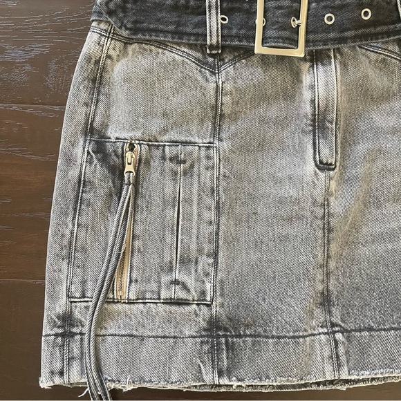 NWT RETROFETE Shalina Skirt, Slate Grey Size S - Picture 6 of 10